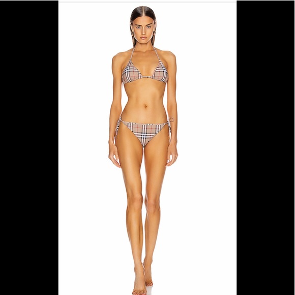 Burberry Other - 👙Authentic Burberry London Tie Triangle Bikini